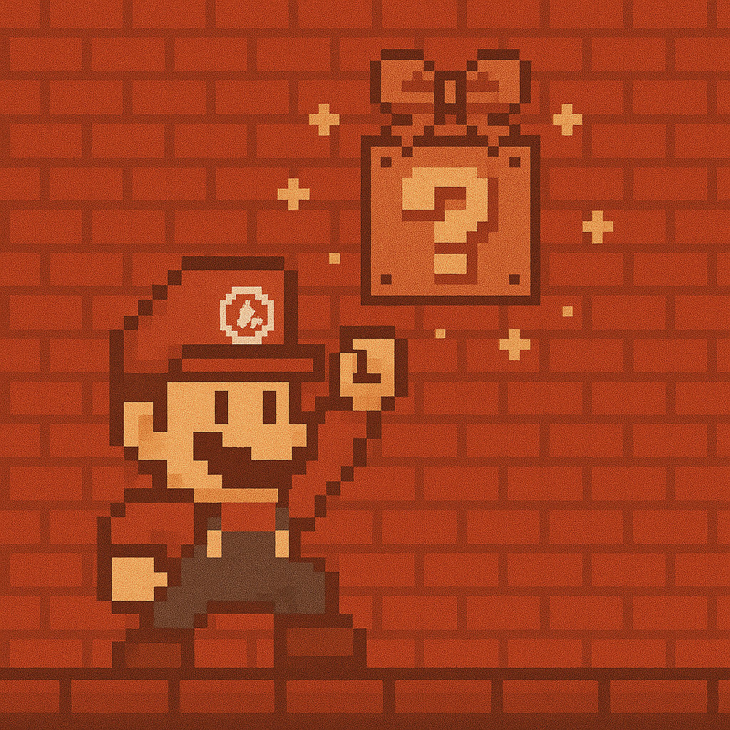 Mario Hitting a Question Block